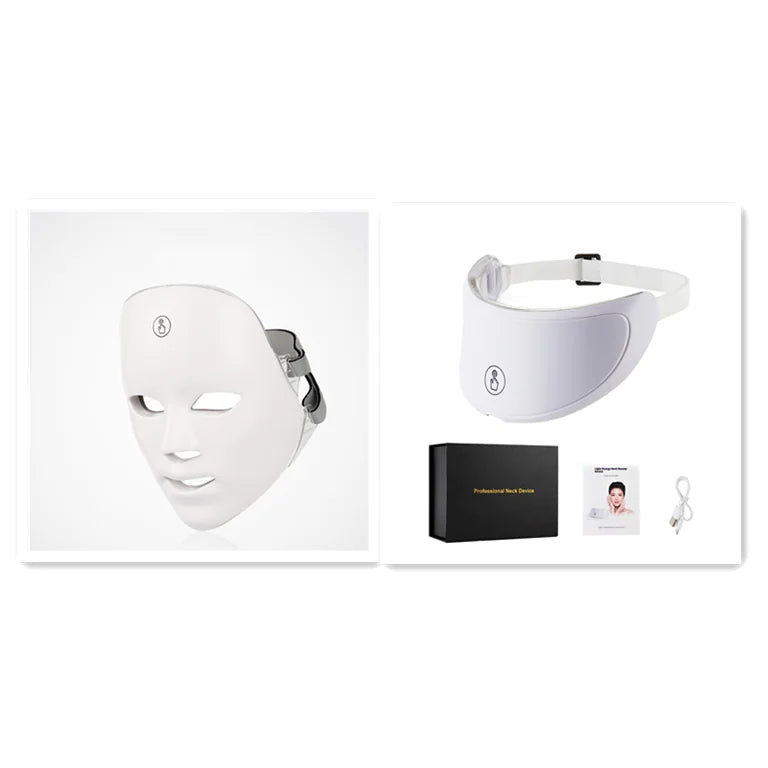 LED Face Mask Light Therapy – 7 Colors for Radiant, Youthful Skin