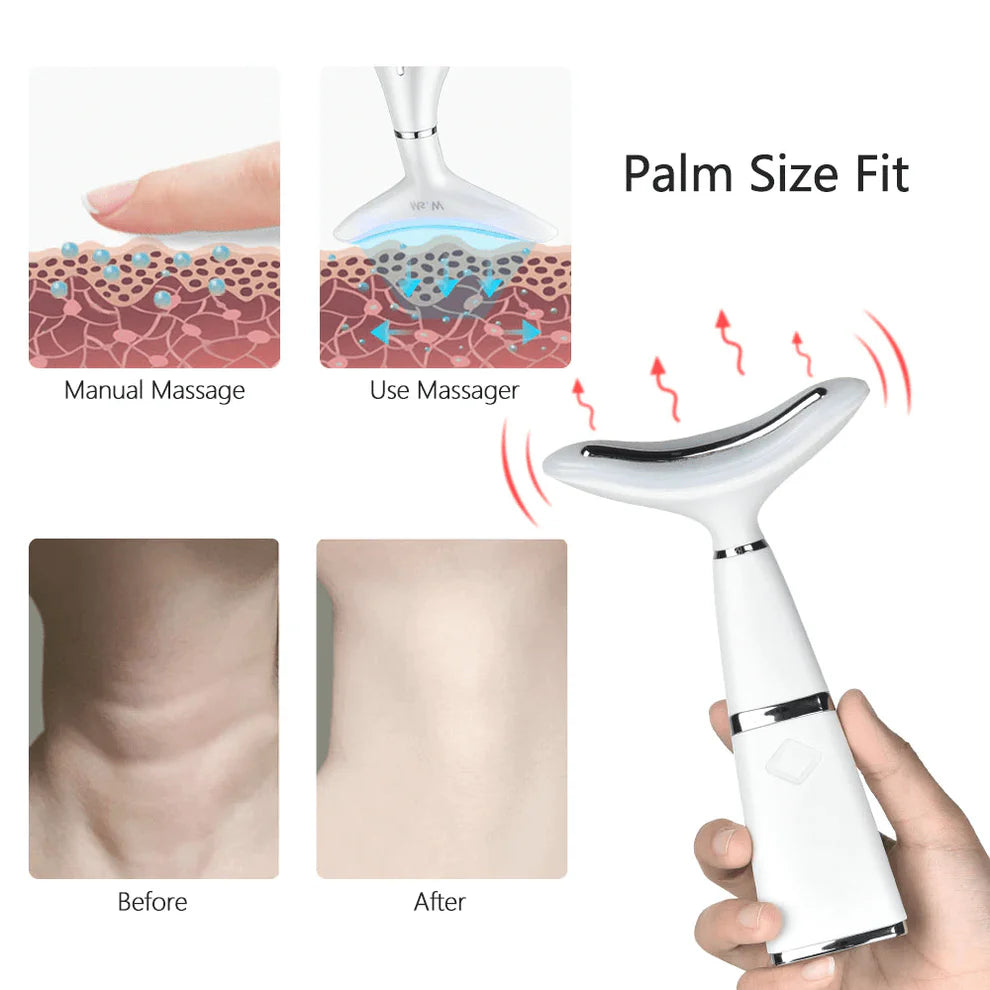 Instant Necklift - LED Sonic Vibration Face and Neck Anti Wrinkle Device