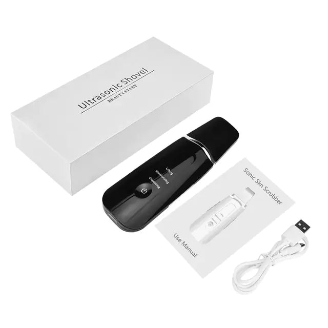 Ultrasonic Facial Cleanser & Pore Vacuum – Deep Cleaning + Skin Rejuvenation in One